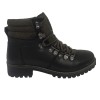 L-DIKE 06 BLK LEATHER FUR BOOT FOR WOMEN (BLK)